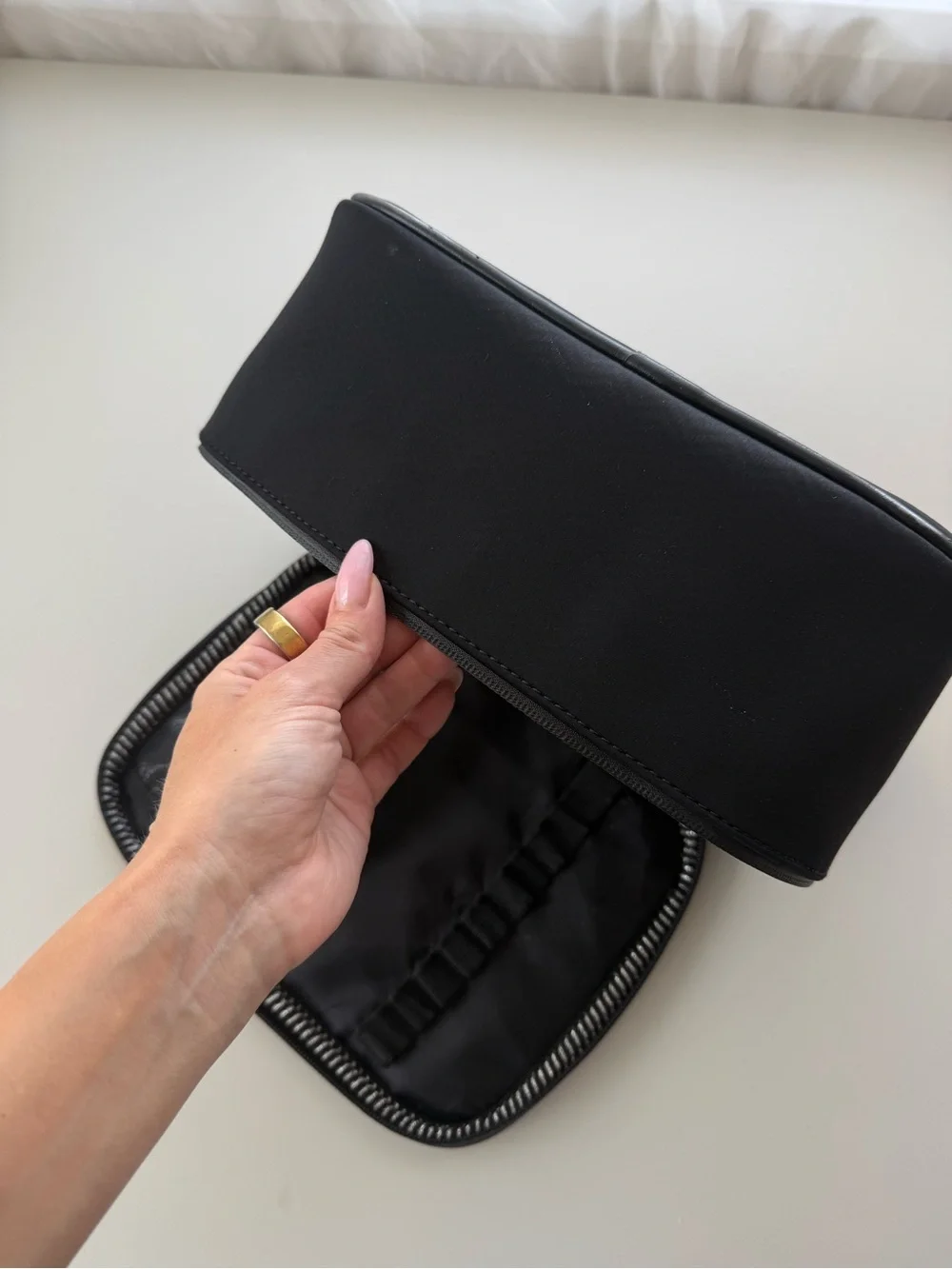 Sephora Collection Black Makeup Organizer Cosmetic Bag